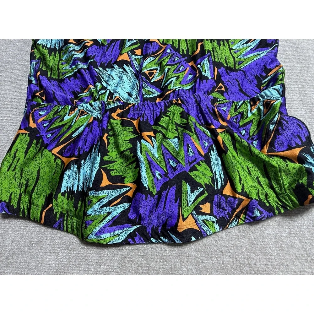 Vintage Tinley Cycling Jersey‎ Mens XL 90s Retro Graphic Shirt Colorful Zip